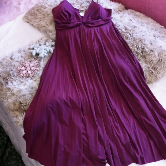 Dress size Large  L cold shoulder   adjustable straps party dress - Picture 4 of 8